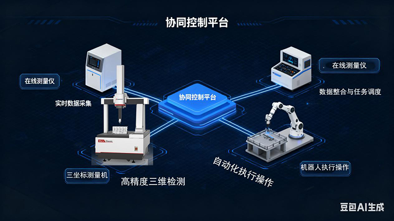 三坐標測量儀“1+N=1“架構(gòu)的柔性協(xié)同方案，解決多品種小批量檢測難題