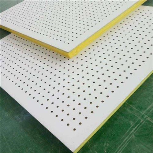 鑫鹏骏 办公室玻纤吊顶吸音板 吸声效果好阻燃性能高