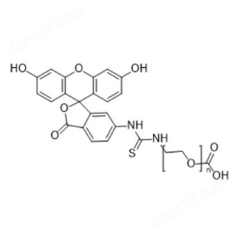 FITC-PEG-COOH，Fluorescein-PEG-Carboxylic Acid，FITC