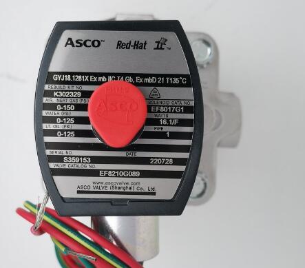 ASCO防爆電磁閥SCE238D005 24DC安裝方式