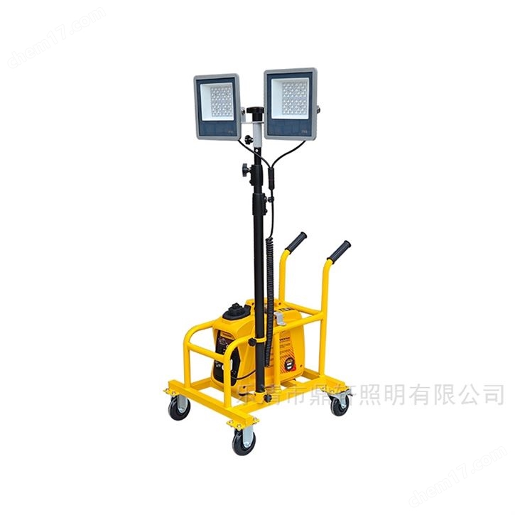 輕便升降移動照明燈LED800W發(fā)電機泛光工作