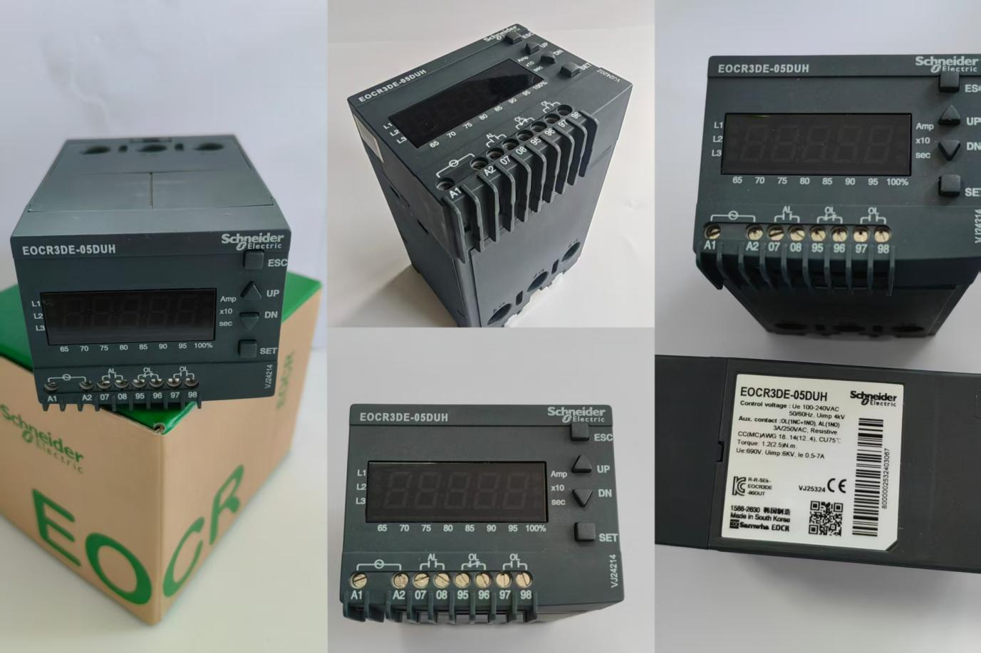 电机保护新选择:施耐德EOCR3DE-05DUH