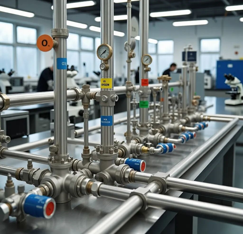 實驗室集中供氣系統的氣體安全存儲要求
