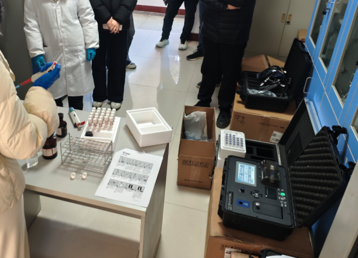 TE-700PLUS/TE-1800 搭配 COD、氨氮電極，上門培訓圓滿完成