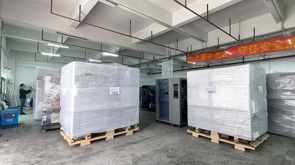 德瑞检测岁末发力!一批环境可靠性测试设备发运越南