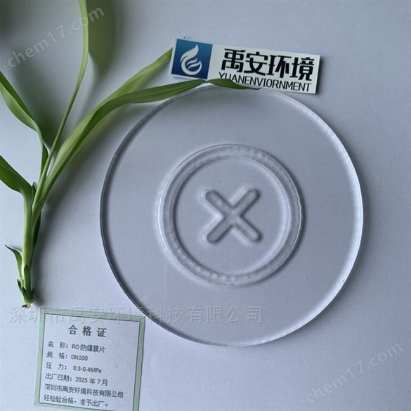 RO系統(tǒng)有機玻璃防爆膜DN650.1MPa-0.4MPa