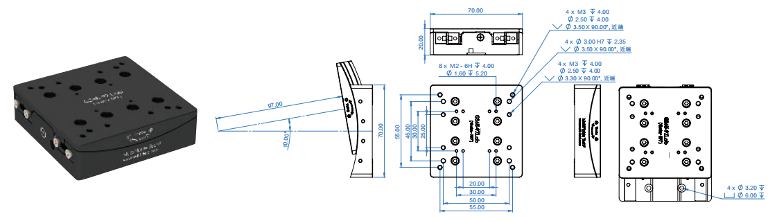 image.png 线性/垂直/升降/旋转/角摆位移台Lab系列