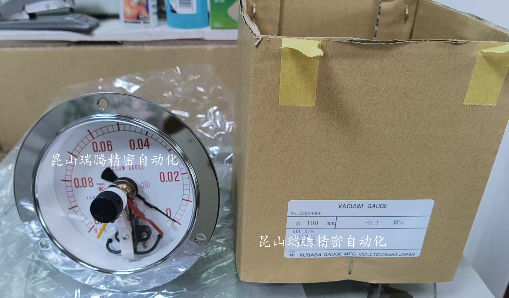 草场计器KUSABA电接点真空压力表-0.1MPa